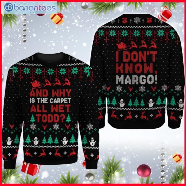All Met Todd Ugly Christmas Sweater Knitting Pattern 3D Sweater Product Photo 1