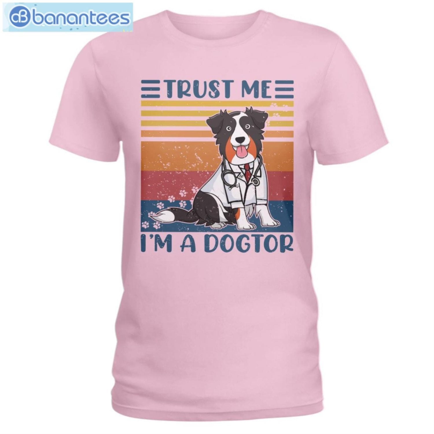 Australian Shepherds Trust Me I'm A Dogtor T-Shirt Long Sleeve Tee Australian Shepherds Trust Me I'm A Dogtor T-Shirt Long Sleeve Tee Product Photo 3