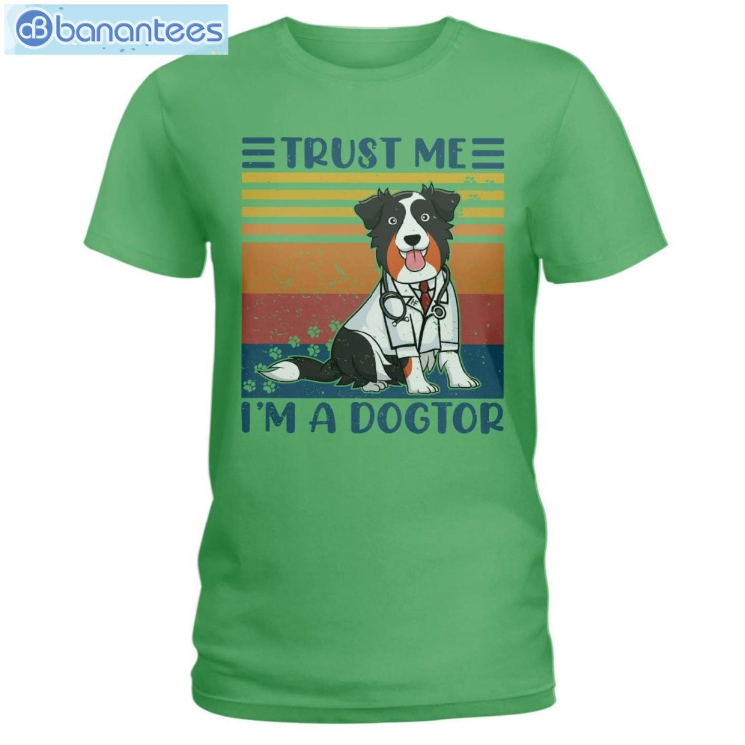 Australian Shepherds Trust Me I'm A Dogtor T-Shirt Long Sleeve Tee Australian Shepherds Trust Me I'm A Dogtor T-Shirt Long Sleeve Tee Product Photo 5