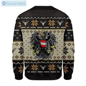 Austria Coat Of Arms Knitting Pattern Ugly Christmas Sweater Product Photo 2