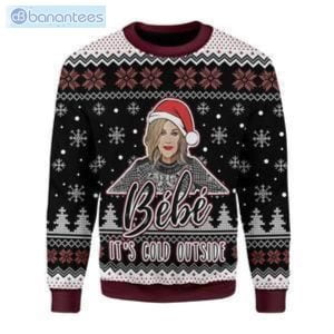 Bébé It's Cold Outside Ugly Christmas Sweater Product Photo 1