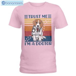 Beagle Trust Me I'm A Dogtor T-Shirt Long Sleeve Tee Product Photo 3