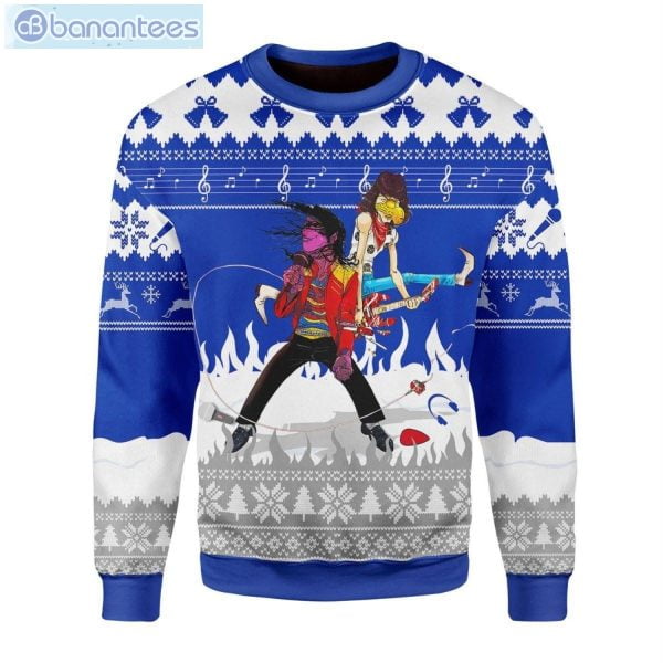 Beat It Knitting Pattern Ugly Christmas Sweater Product Photo 1