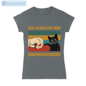 Best Black Cat Mom Ever T-Shirt Long Sleeve Tee Product Photo 3