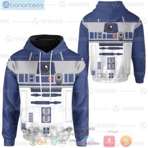 Best Star Wars R2d2 Adesivo Full Print 3D Hoodie Product Photo 2
