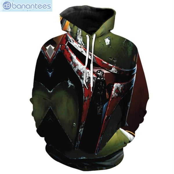 Boba Fett Star Wars All Over Print 3D Hoodie Product Photo 1