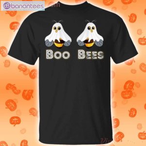 Boo Bees Ghost Halloween T-Shirt For Ladies Product Photo 1