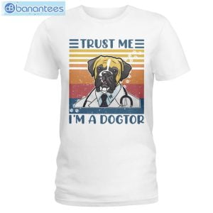 Boxers Trust Me I'm A Dogtor T-Shirt Long Sleeve Tee Product Photo 1