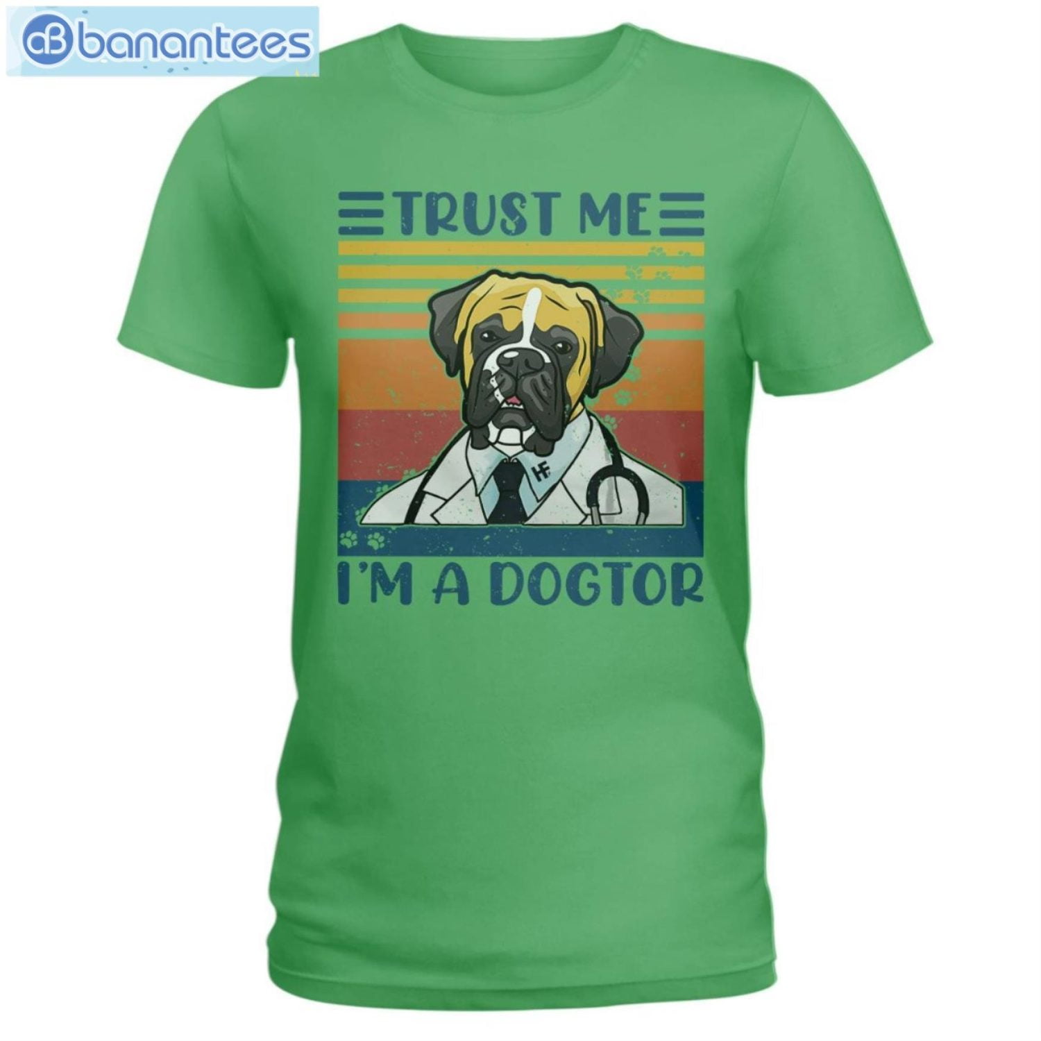 Boxers Trust Me I'm A Dogtor T-Shirt Long Sleeve Tee Boxers Trust Me I'm A Dogtor T-Shirt Long Sleeve Tee Product Photo 5