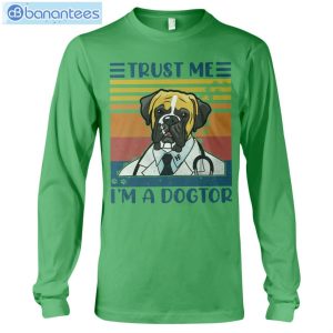 boxers trust me im a dogtor t shirt long sleeve tee 7 300x300 image Boxers Trust Me I'm A Dogtor T-Shirt Long Sleeve Tee Product Photo 8