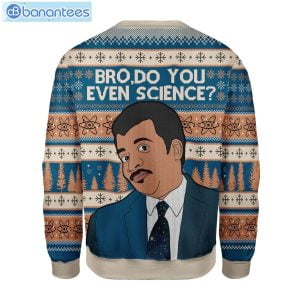 Bro Do You Even Science Ugly Christmas Sweater Product Photo 1
