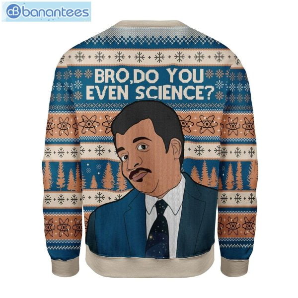 Bro Do You Even Science Ugly Christmas Sweater Product Photo 1