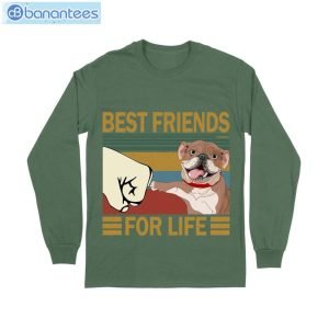 bulldog best friends for life vintage t shirt long sleeve tee 8 300x300 image Bulldog Best Friends For Life Vintage T-Shirt Long Sleeve Tee Product Photo 9