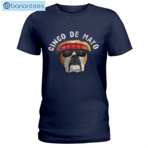 Bulldog Cindo De Mayo T-Shirt Long Sleeve Tee Product Photo 2
