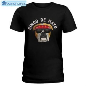 Bulldog Cindo De Mayo T-Shirt Long Sleeve Tee Product Photo 1