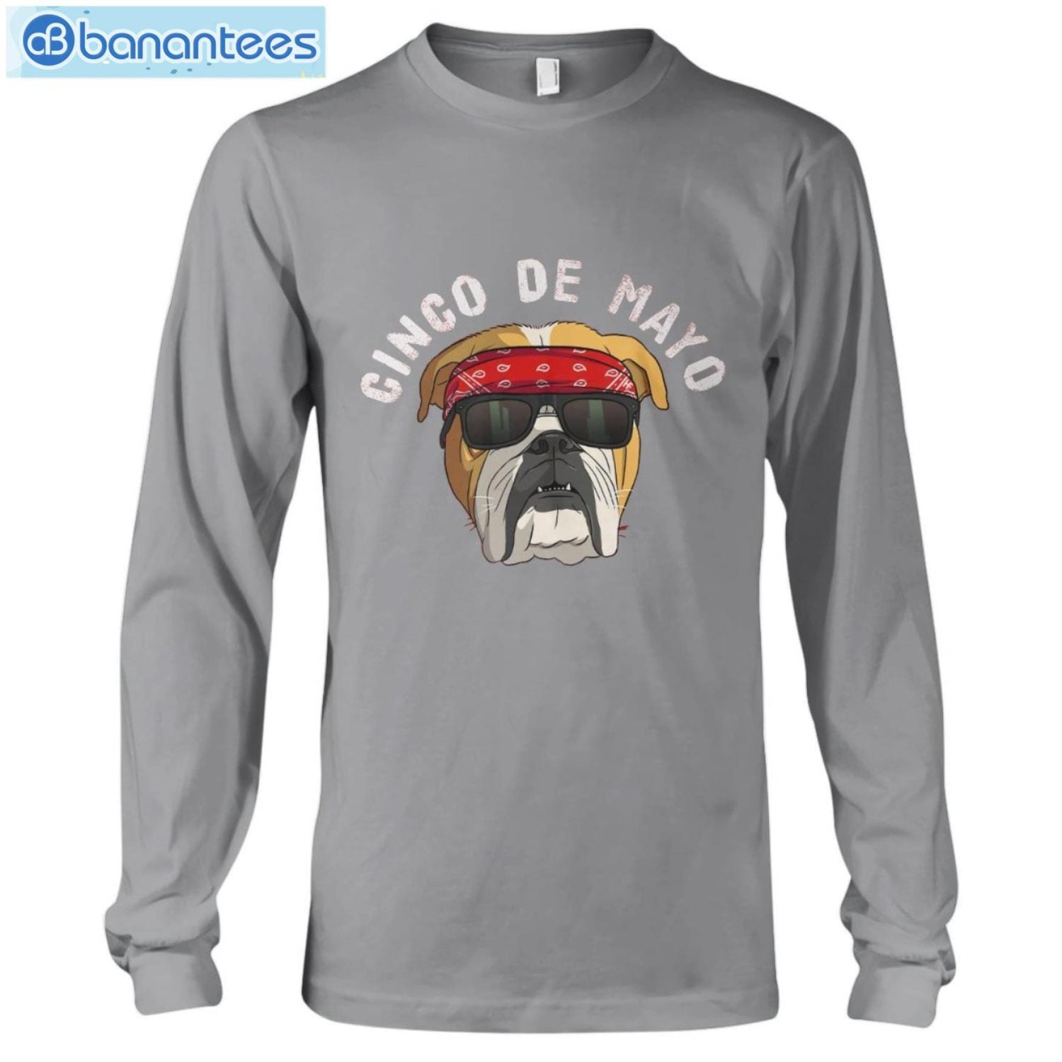 Bulldog Cindo De Mayo T-Shirt Long Sleeve Tee Bulldog Cindo De Mayo T-Shirt Long Sleeve Tee Product Photo 8