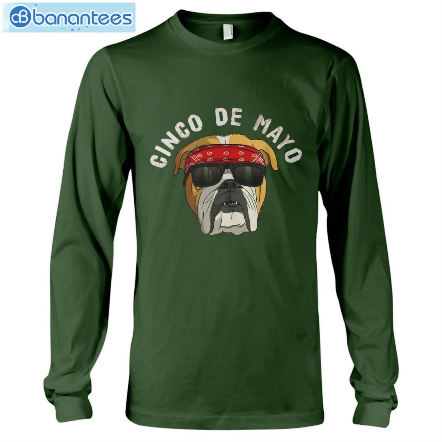 Bulldog Cindo De Mayo T-Shirt Long Sleeve Tee Bulldog Cindo De Mayo T-Shirt Long Sleeve Tee Product Photo 10
