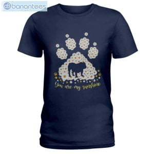 Bulldog Daisy You Are My Sunshine T-Shirt Long Sleeve Tee Product Photo 2