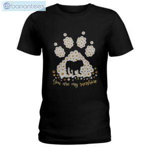 Bulldog Daisy You Are My Sunshine T-Shirt Long Sleeve Tee Product Photo 1