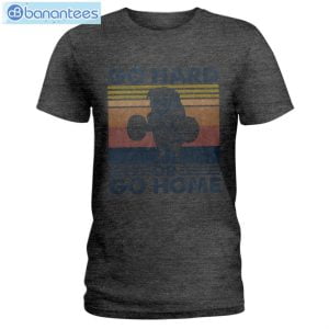 Bulldog Go Hard Or Go Home T-Shirt Long Sleeve Tee Product Photo 2