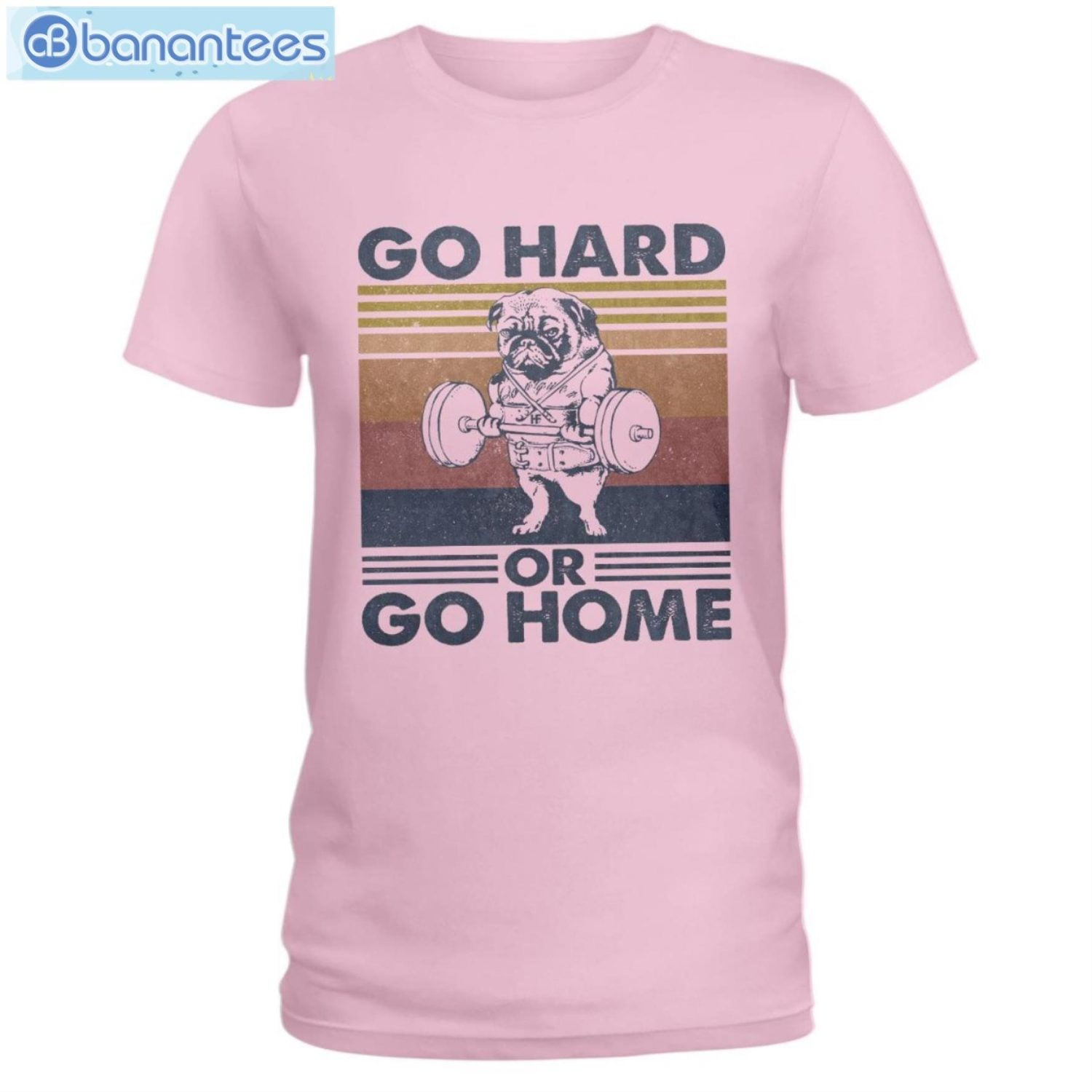 Bulldog Go Hard Or Go Home T-Shirt Long Sleeve Tee Bulldog Go Hard Or Go Home T-Shirt Long Sleeve Tee Product Photo 4