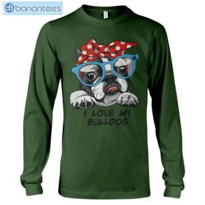 bulldog i love my bulldog t shirt long sleeve tee 8 300x300 image Bulldog I Love My Bulldog T-Shirt Long Sleeve Tee Product Photo 9