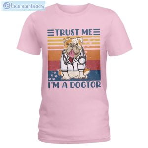 bulldog trust me im a dogtor t shirt long sleeve tee 2 300x300 image Bulldog Trust Me I'm A Dogtor T-Shirt Long Sleeve Tee Product Photo 3