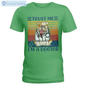 bulldog trust me im a dogtor t shirt long sleeve tee 4 300x300 image Bulldog Trust Me I'm A Dogtor T-Shirt Long Sleeve Tee Product Photo 5