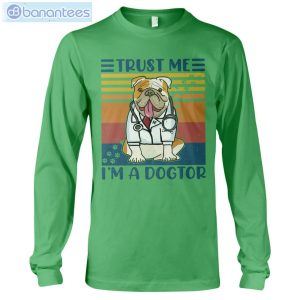 bulldog trust me im a dogtor t shirt long sleeve tee 7 300x300 image Bulldog Trust Me I'm A Dogtor T-Shirt Long Sleeve Tee Product Photo 8
