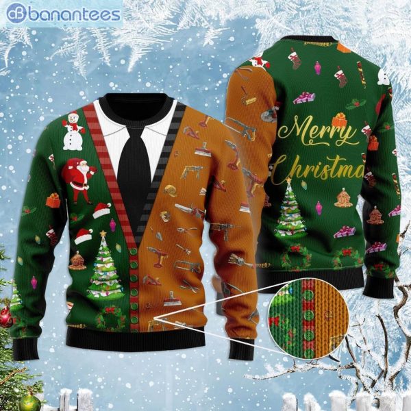 Carpenter Merry Christmas Best Gift Ugly Christmas Sweaterproduct photo 1