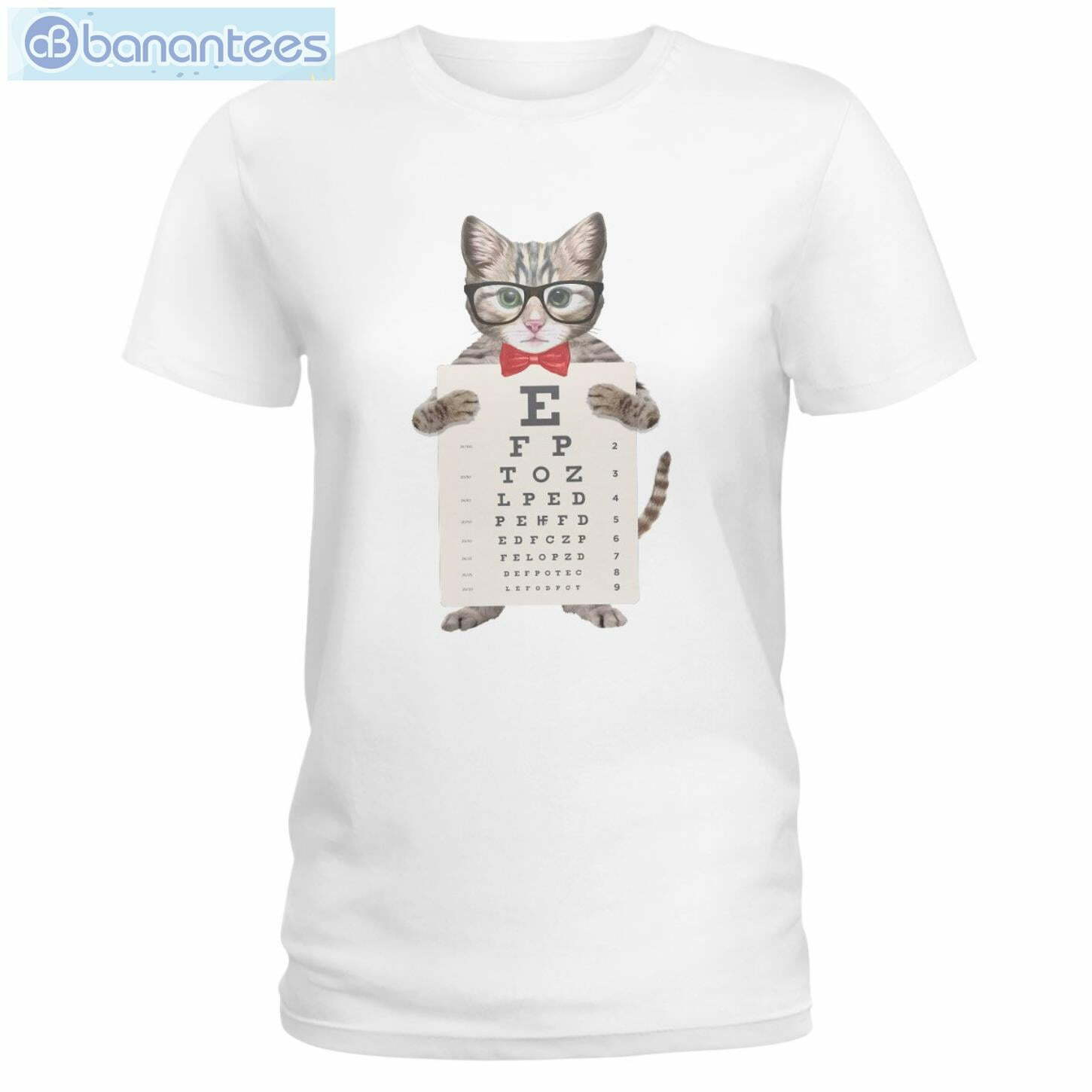 Cat Eye Chart T-Shirt Long Sleeve Tee Cat Eye Chart T-Shirt Long Sleeve Tee Product Photo 2