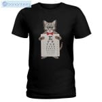 Cat Eye Chart T-Shirt Long Sleeve Tee Product Photo 1