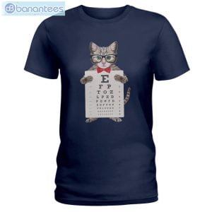 cat eye chart t shirt long sleeve tee 3 300x300 image Cat Eye Chart T-Shirt Long Sleeve Tee Product Photo 4