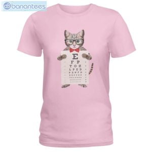 cat eye chart t shirt long sleeve tee 4 300x300 image Cat Eye Chart T-Shirt Long Sleeve Tee Product Photo 5