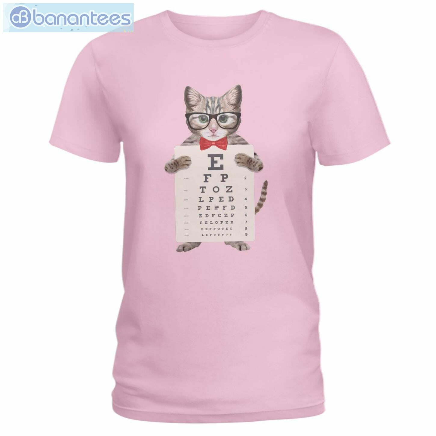 Cat Eye Chart T-Shirt Long Sleeve Tee Cat Eye Chart T-Shirt Long Sleeve Tee Product Photo 5