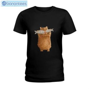 Cat Fish Plus T-Shirt Long Sleeve Tee Product Photo 1