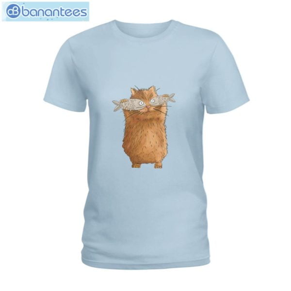 Cat Fish Plus T-Shirt Long Sleeve Tee Product Photo 5