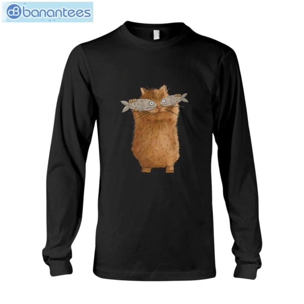 Cat Fish Plus T-Shirt Long Sleeve Tee Product Photo 6