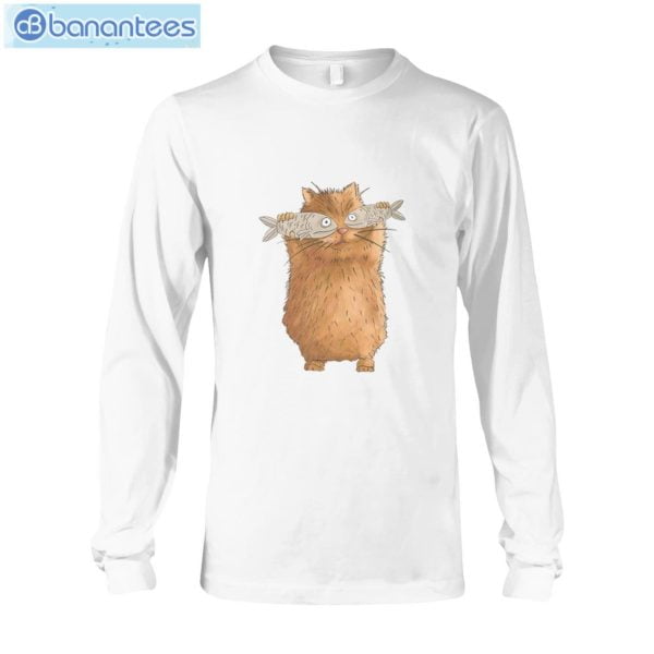 Cat Fish Plus T-Shirt Long Sleeve Tee Product Photo 7