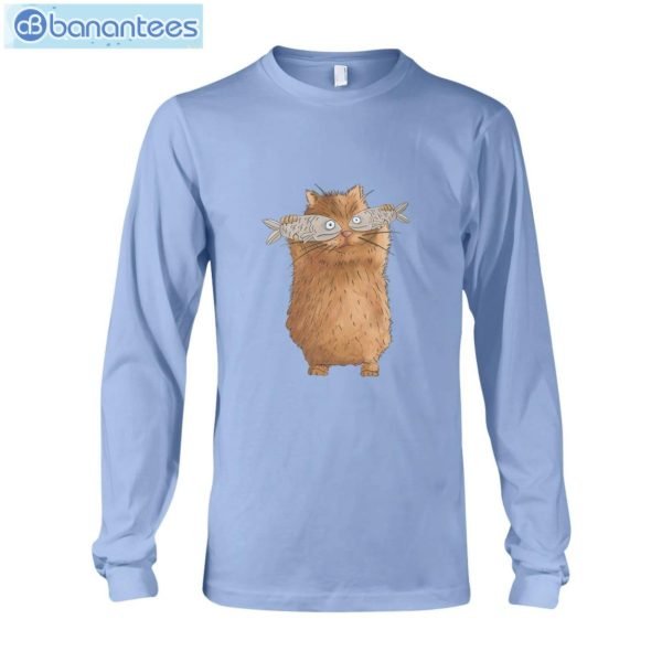 Cat Fish Plus T-Shirt Long Sleeve Tee Product Photo 10