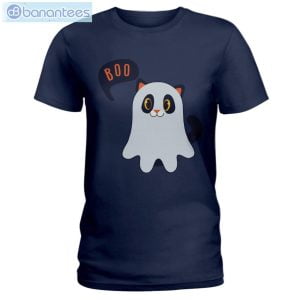 Cat Says Boo Halloween T-Shirt Long Sleeve Tee Product Photo 1