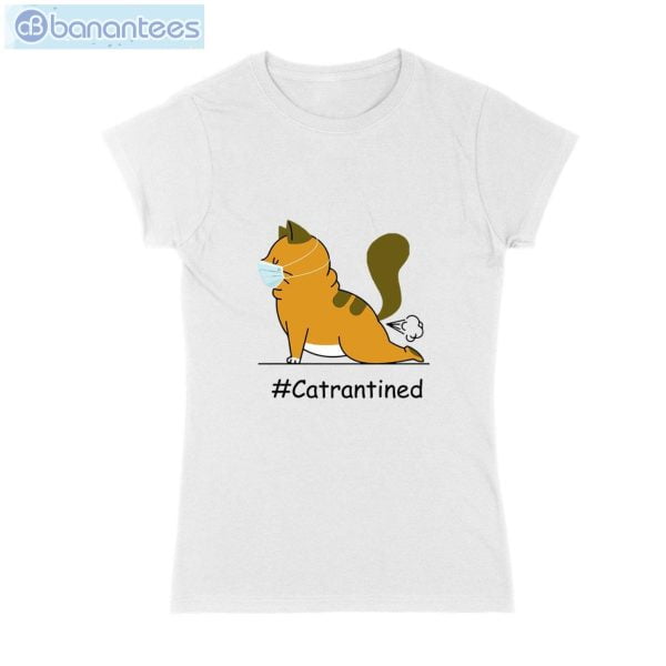 Cat Yoga Quarantine T-Shirt Long Sleeve Tee Product Photo 5