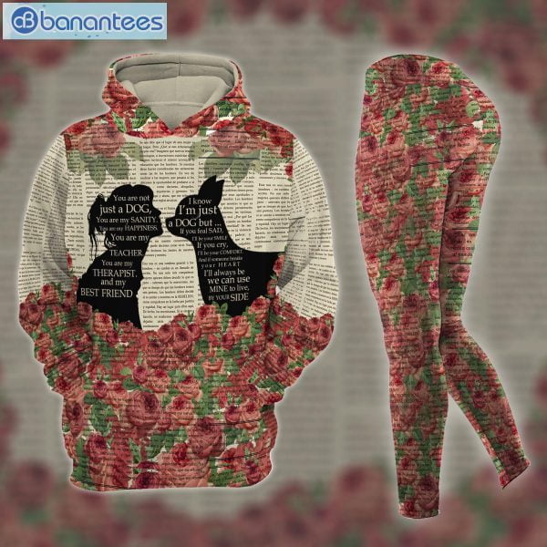 Chihuahua Girl Therapist Best Friend Hoodie And Leggings Set Product Photo 1