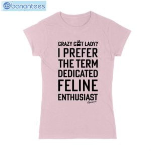 Crazy Cat Lady Feline T-Shirt Long Sleeve Tee Product Photo 2