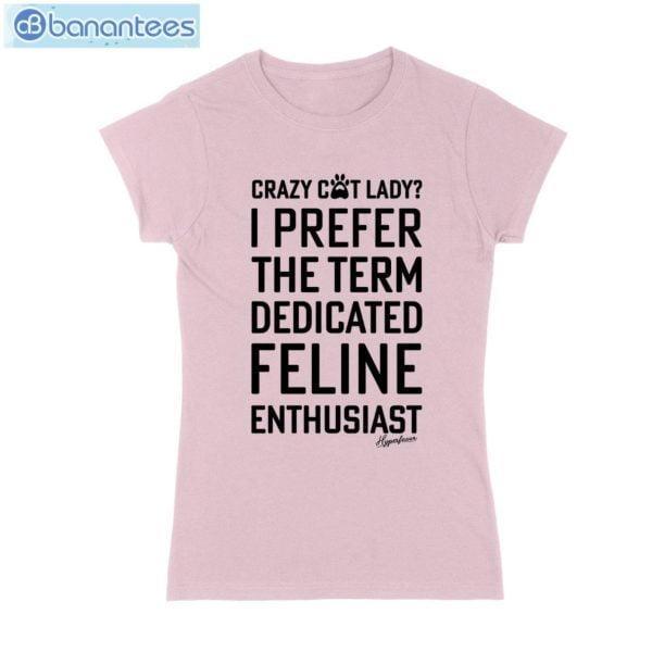 Crazy Cat Lady Feline T-Shirt Long Sleeve Tee Product Photo 2