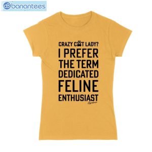 Crazy Cat Lady Feline T-Shirt Long Sleeve Tee Product Photo 3