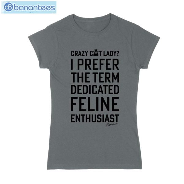 Crazy Cat Lady Feline T-Shirt Long Sleeve Tee Product Photo 4