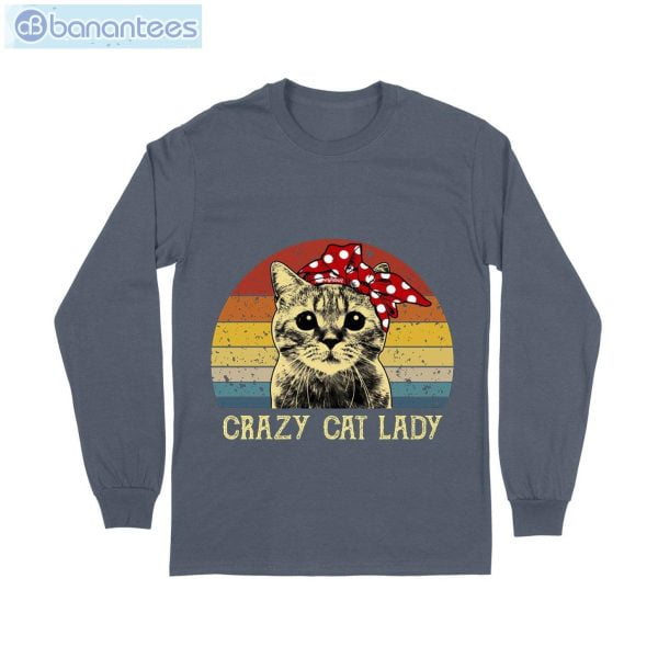 Crazy Cat Lady T-Shirt Long Sleeve Tee Product Photo 7