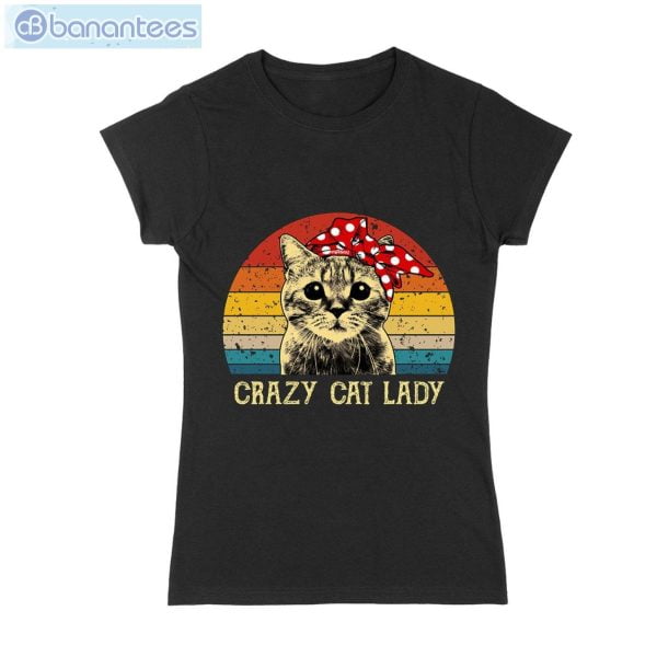 Crazy Cat Lady T-Shirt Long Sleeve Tee Product Photo 1