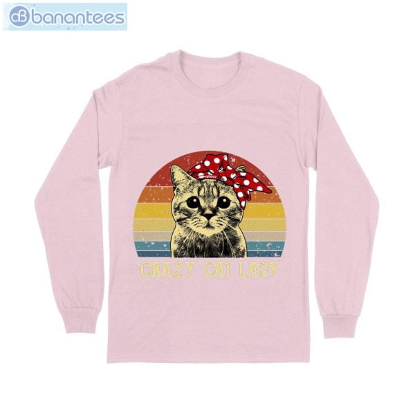 Crazy Cat Lady T-Shirt Long Sleeve Tee Product Photo 8